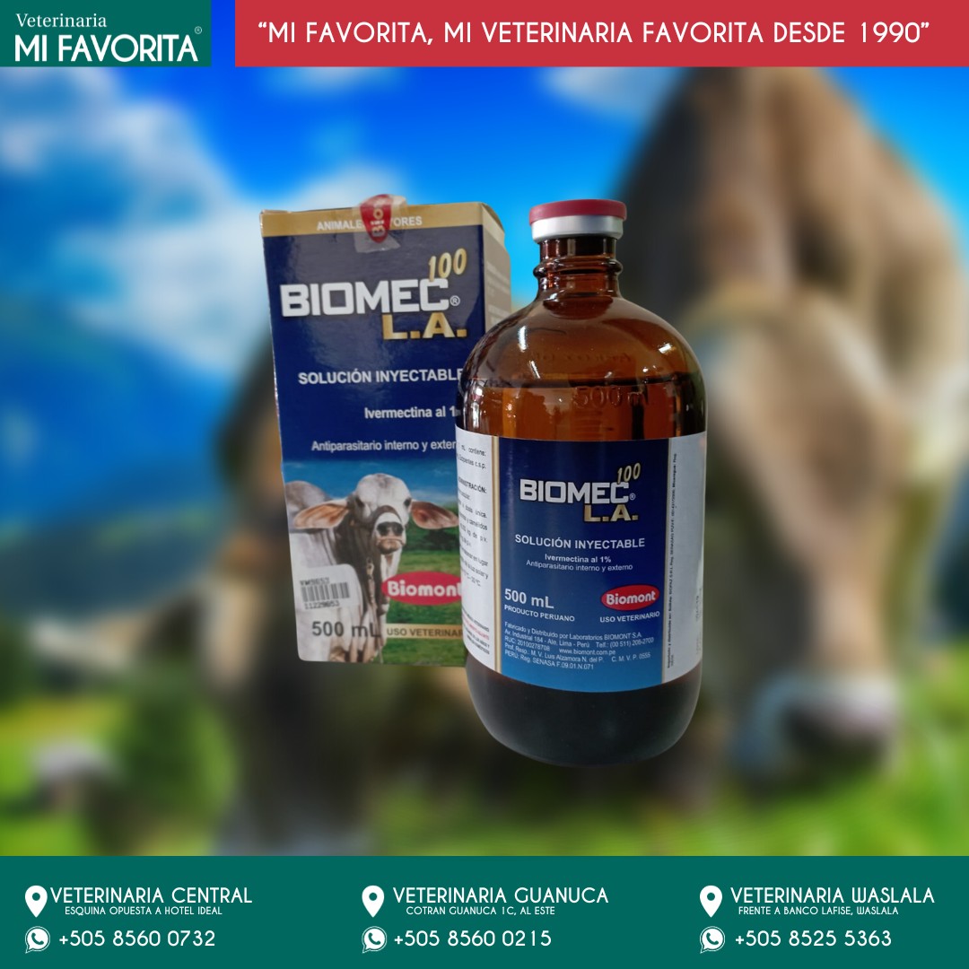 🏥🐂🌟 #Biomec L.A. está indicado... - Veterinaria Mi Favorita | Facebook