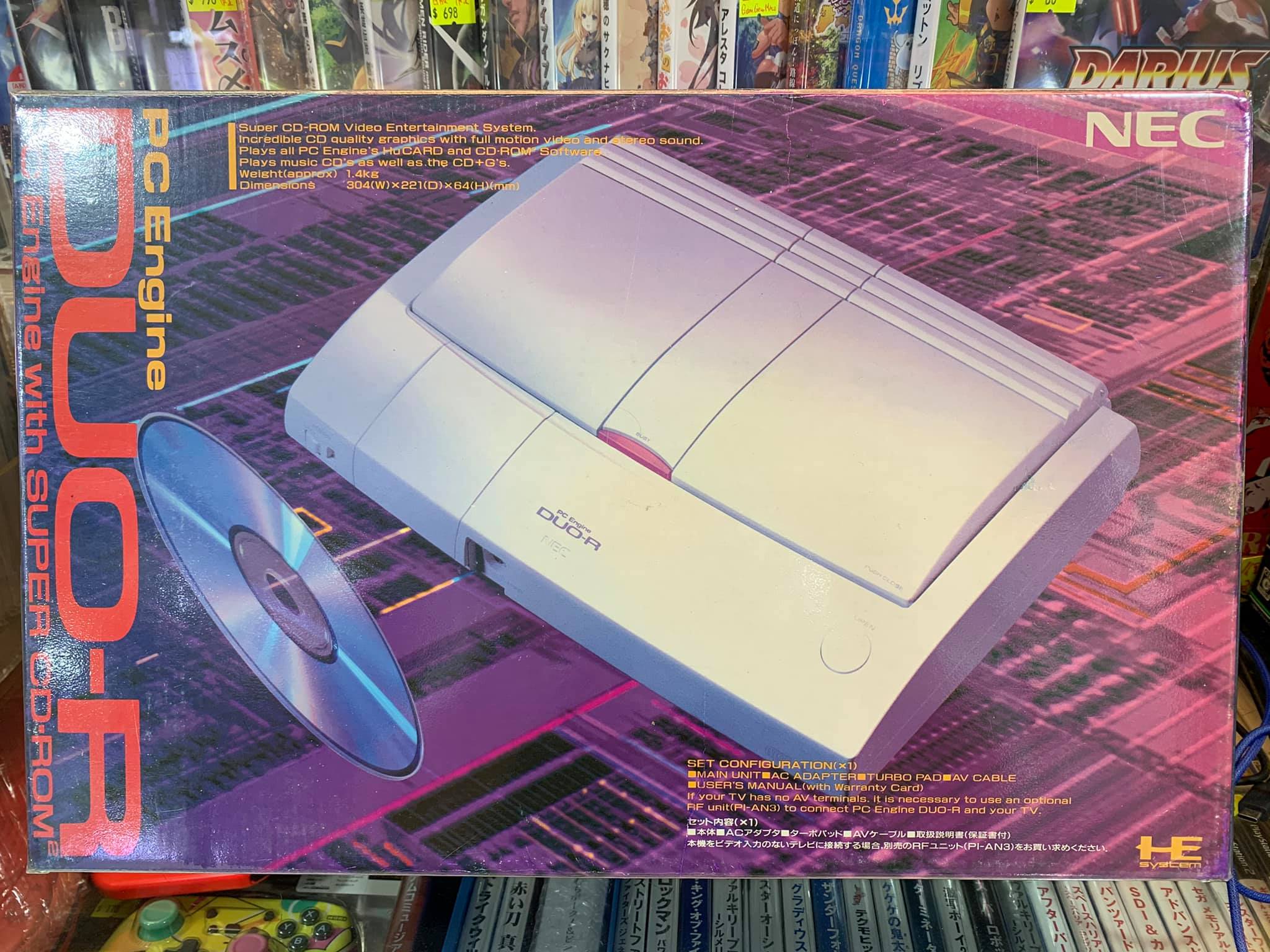 基板遊戲店 - 二手新淨PCE-Duo-R 主機，操作 正常，箱說主機全對號，只售$2180😉👍