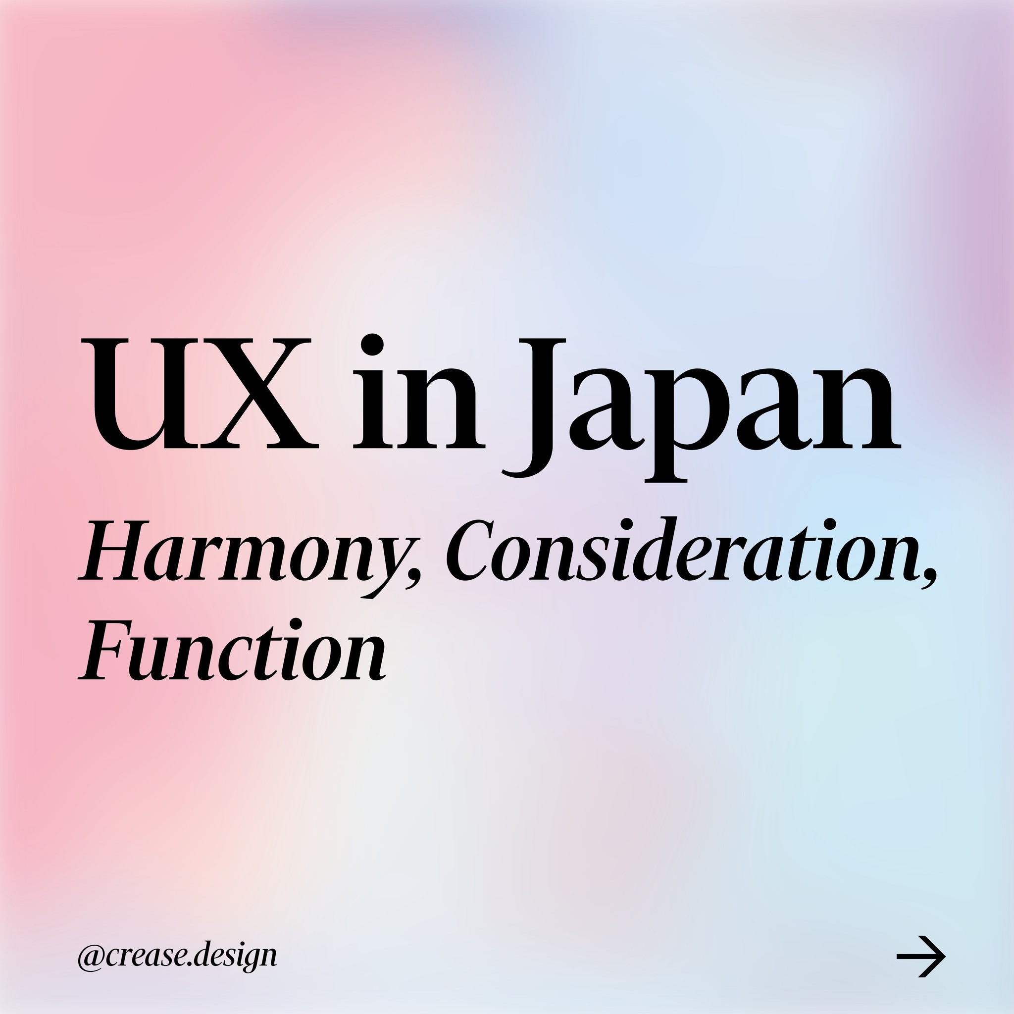 Crease Design - Here is what UX in Japan taught us. What...