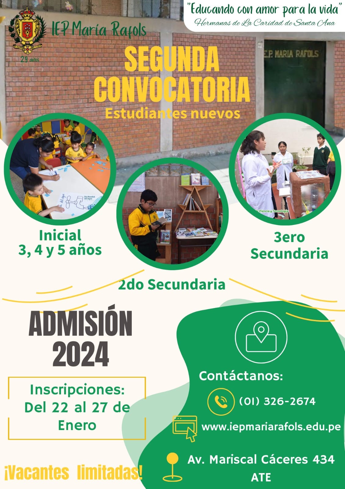 🏼 ¡SEGUNDA CONVOCATORIA... - IEP 