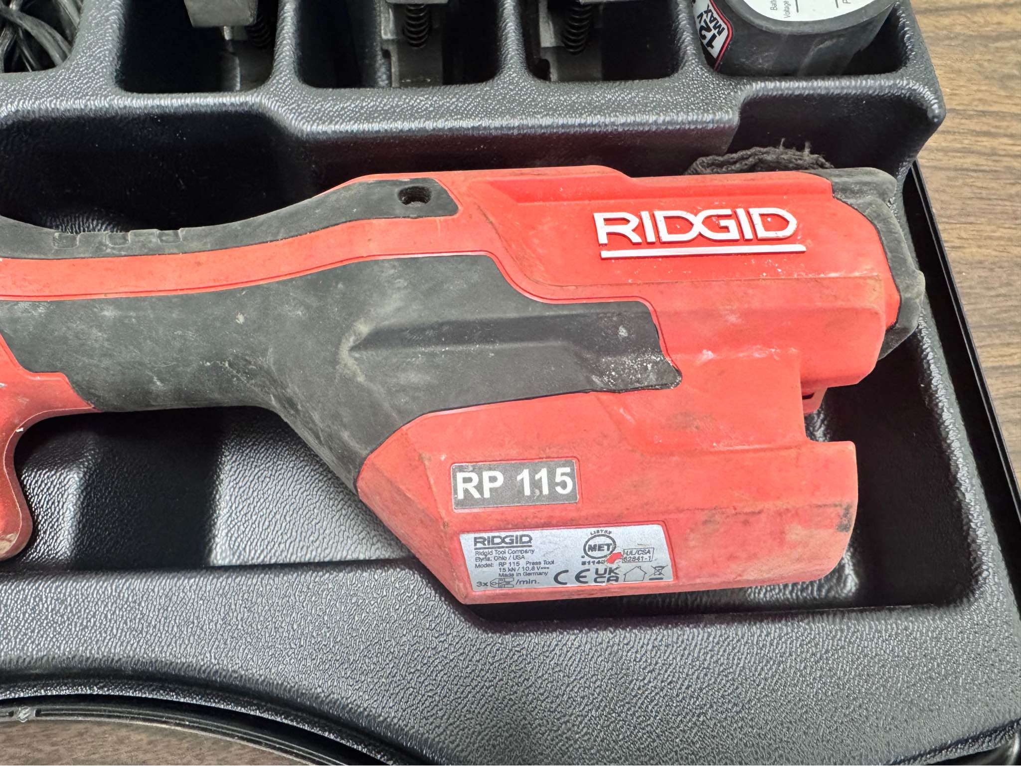 RIDGID RP115 Press Tool Kit – Trade or Sell – $950 - Mixed Power Tool ...