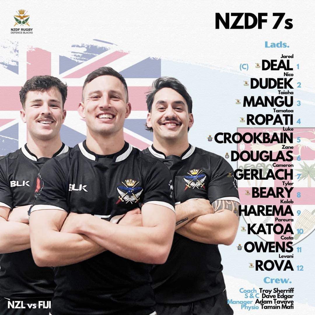 NZDF Rugby - Defence Blacks