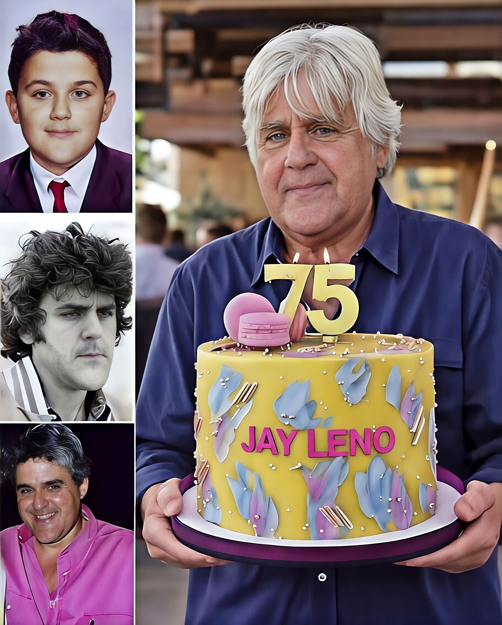 Aim - Happy Birthday to the incomparable Jay Leno! 🎉 📍 Jay Leno — A ...