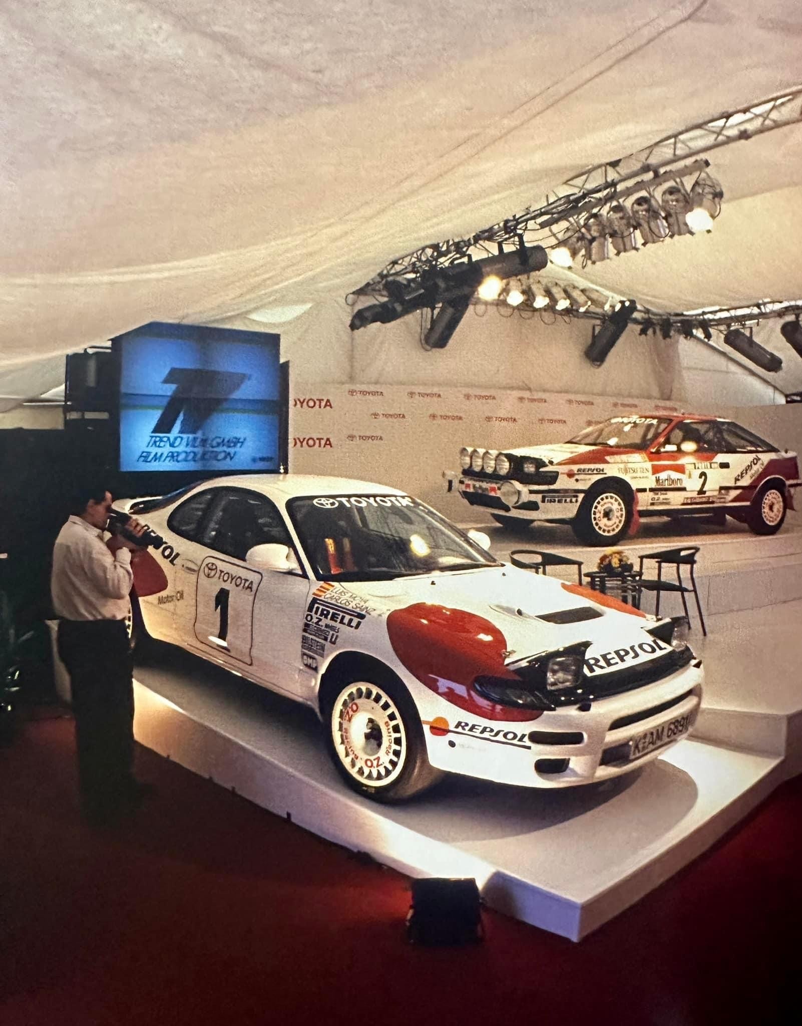 The Toyota Celica GT-Four ST185 won 16 WRC series and was piloted 