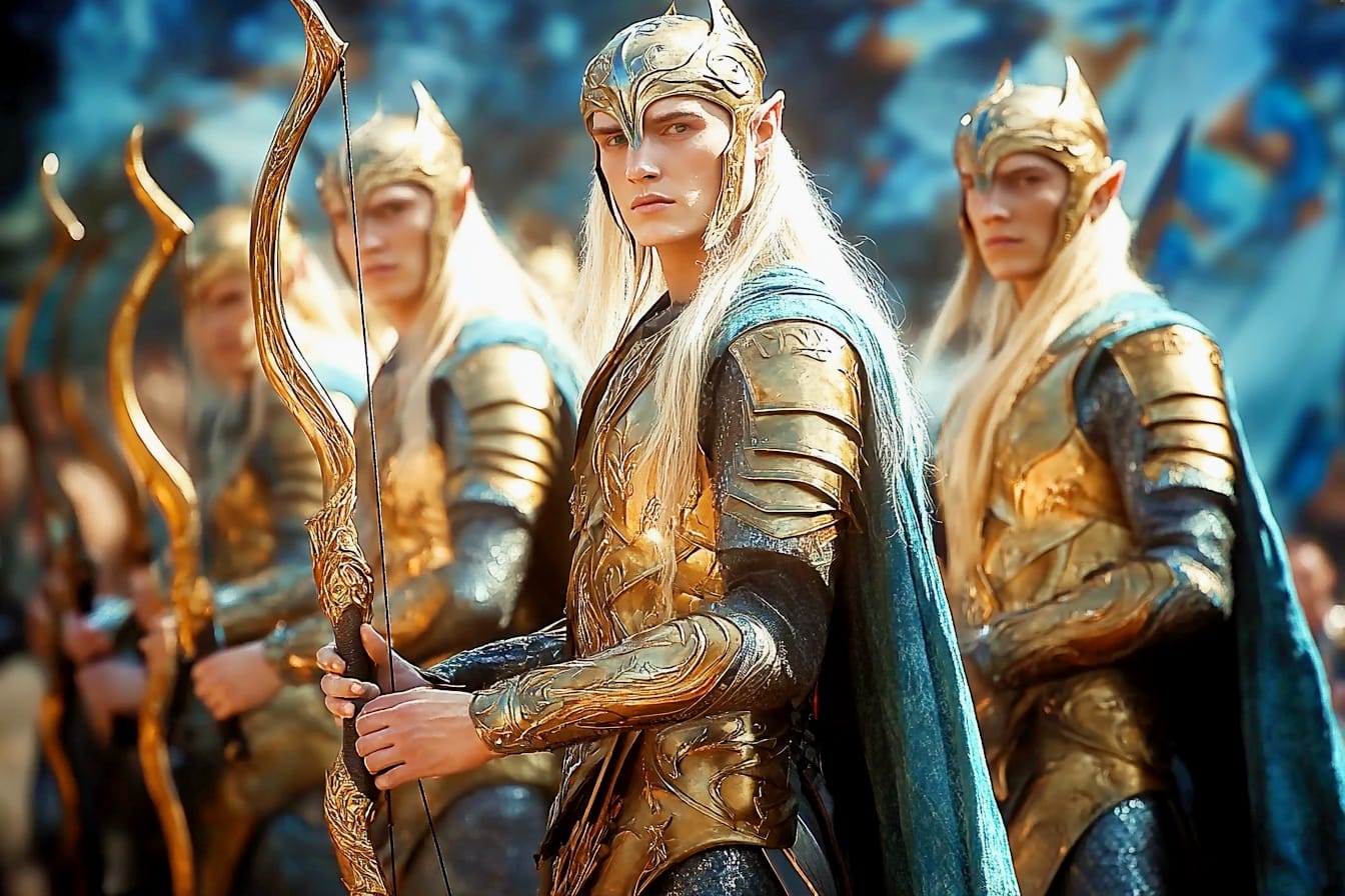 Los elfos Teleri, realizados con la... - La Gloria de Gondor