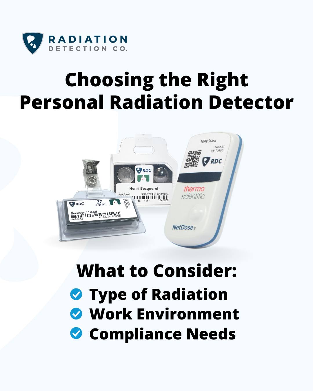 Radiation Detection Company - RDC | Georgetown TX