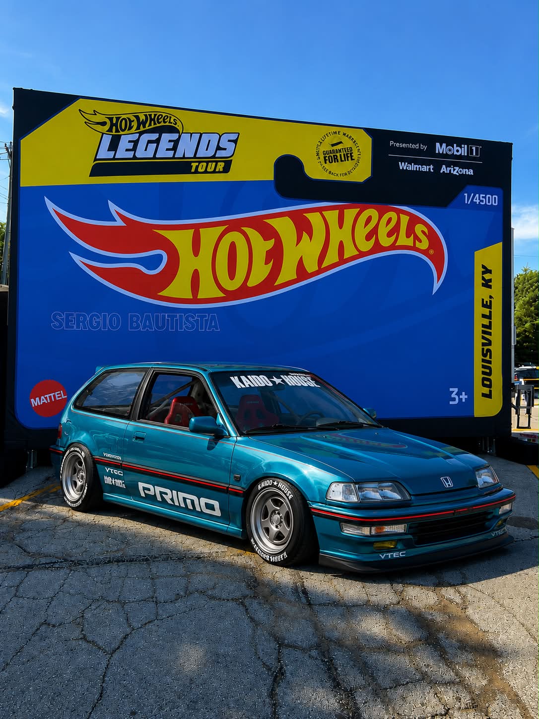 Hot Wheels Legends Tour 2026 set with '24 Honda Civic Type R