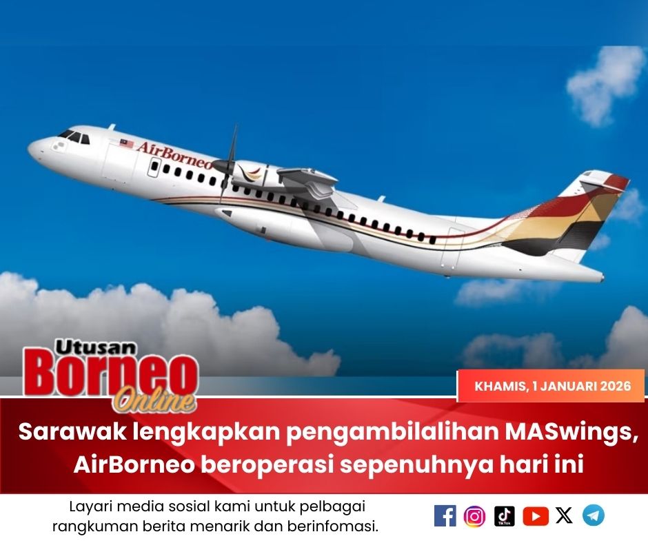 Utusan - Kerajaan Sarawak telah melengkapkan pengambilalihan MASwings ...