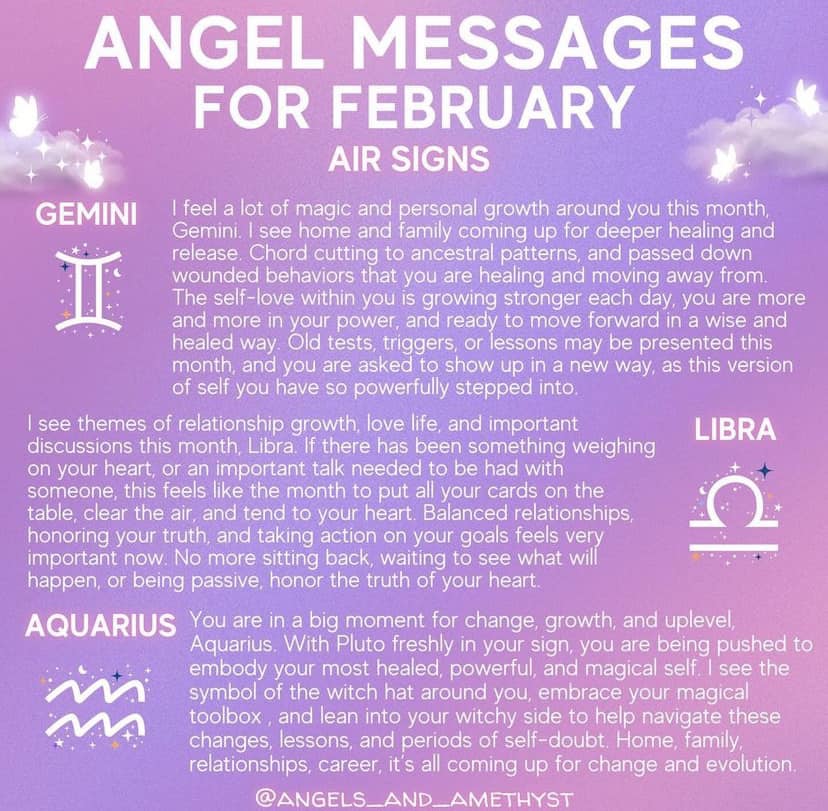 Rebecca James - Angel message for Feb, for your elemental...