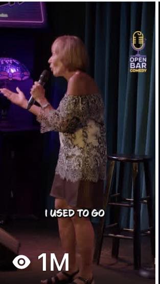 Open Bar Comedy - Congratulations to Sandra Risser as she... | Facebook