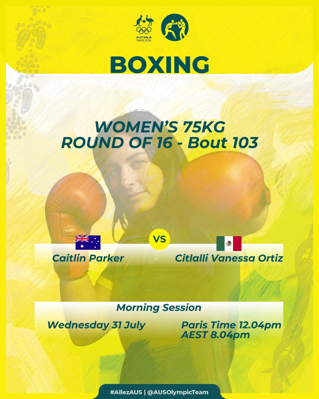 Boxing - Caitlin Parker is ready to make history as the first women to ...
