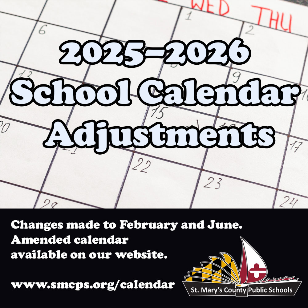2025–2026 School... - St. Mary's County Public Schools | Facebook