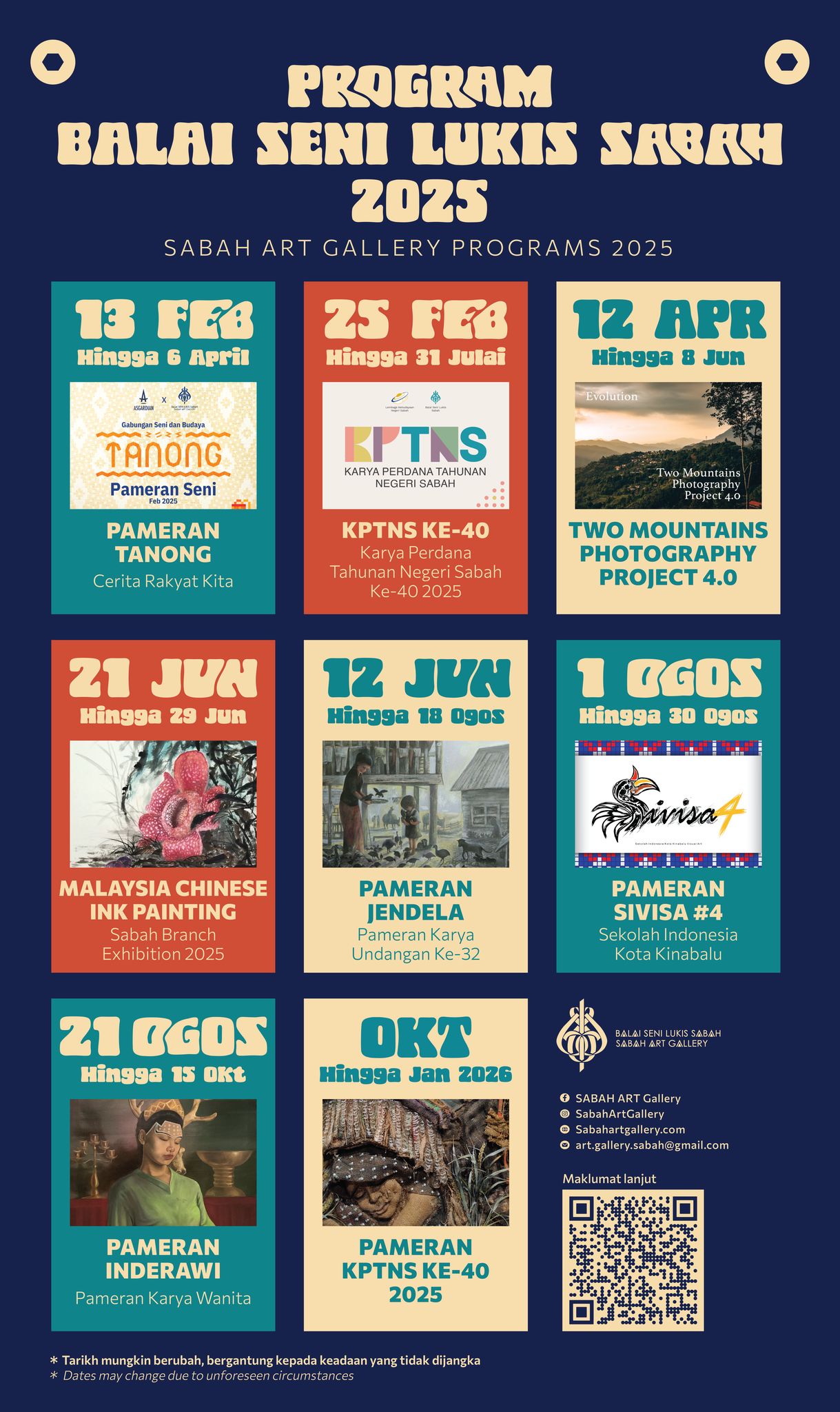 SABAH ART Gallery - PROGRAM BSLS TAHUN 2025 . Senarai program / pameran ...