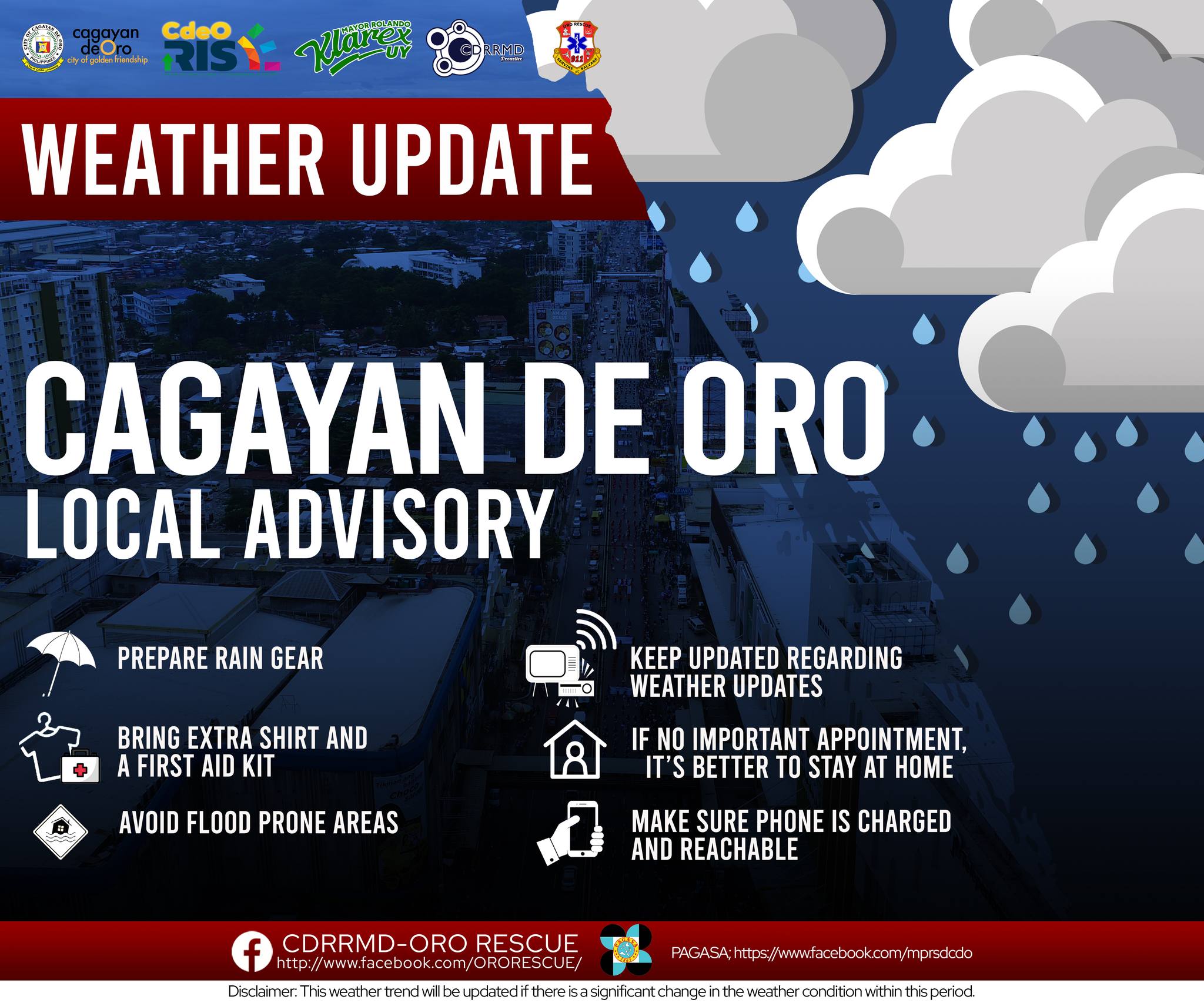 CDRRMD - 4:35 PM 21JUNE2024 Nakasinati sa hinay (light) nga pag ulan ...