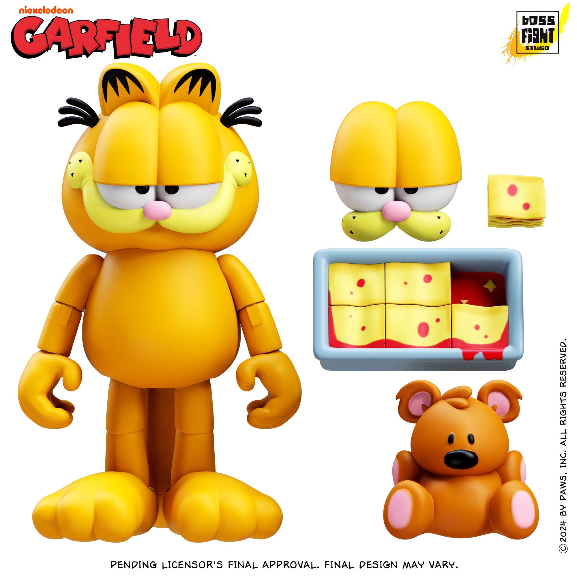 Garfield's Halloween Adventure action figures are coming! Made by