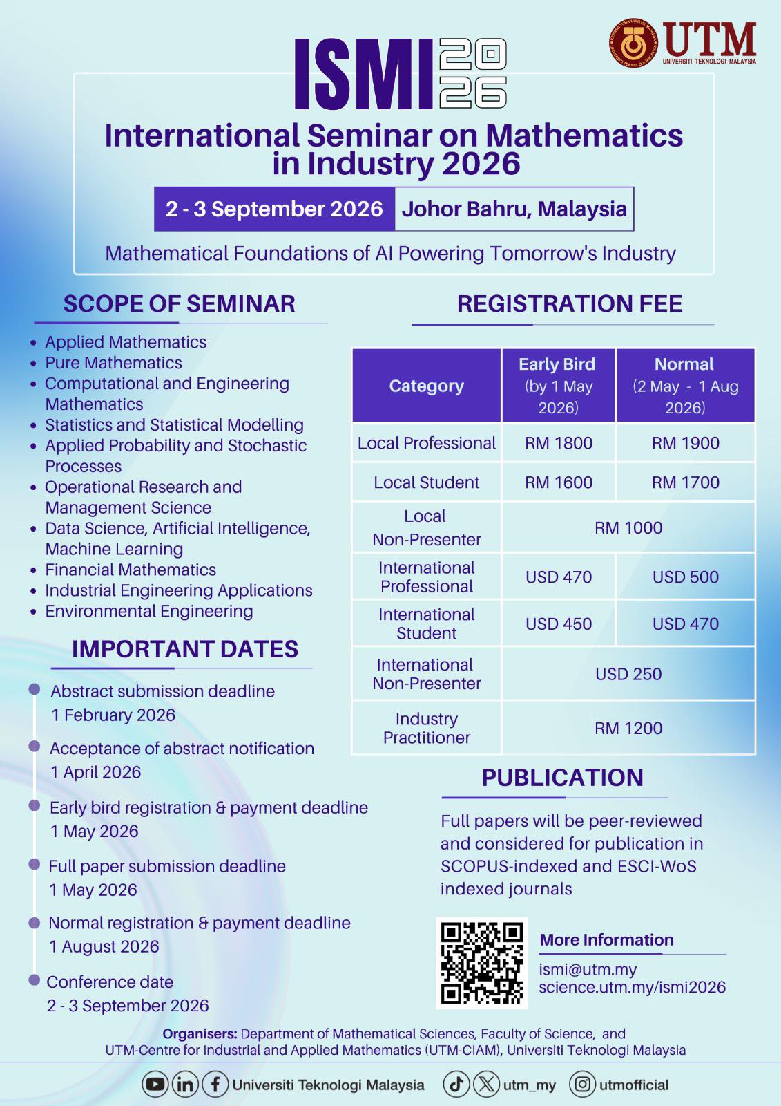 Management - 📣 *ISMI2026 is now calling for papers!* 🗓 *2–3 Sept 2026 ...