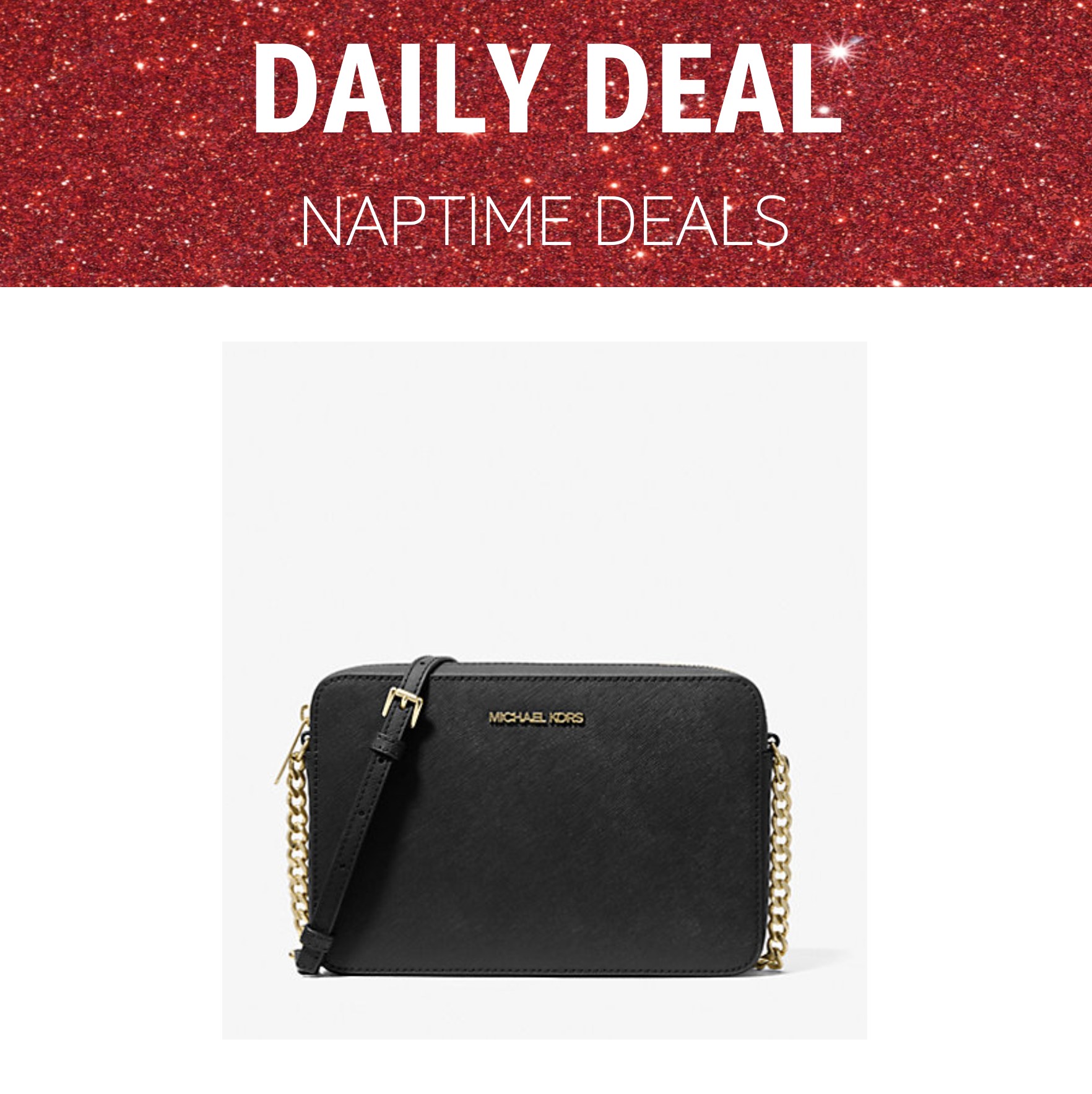 82% off Michael Kors crossbody!! Love the large size of this! ad 