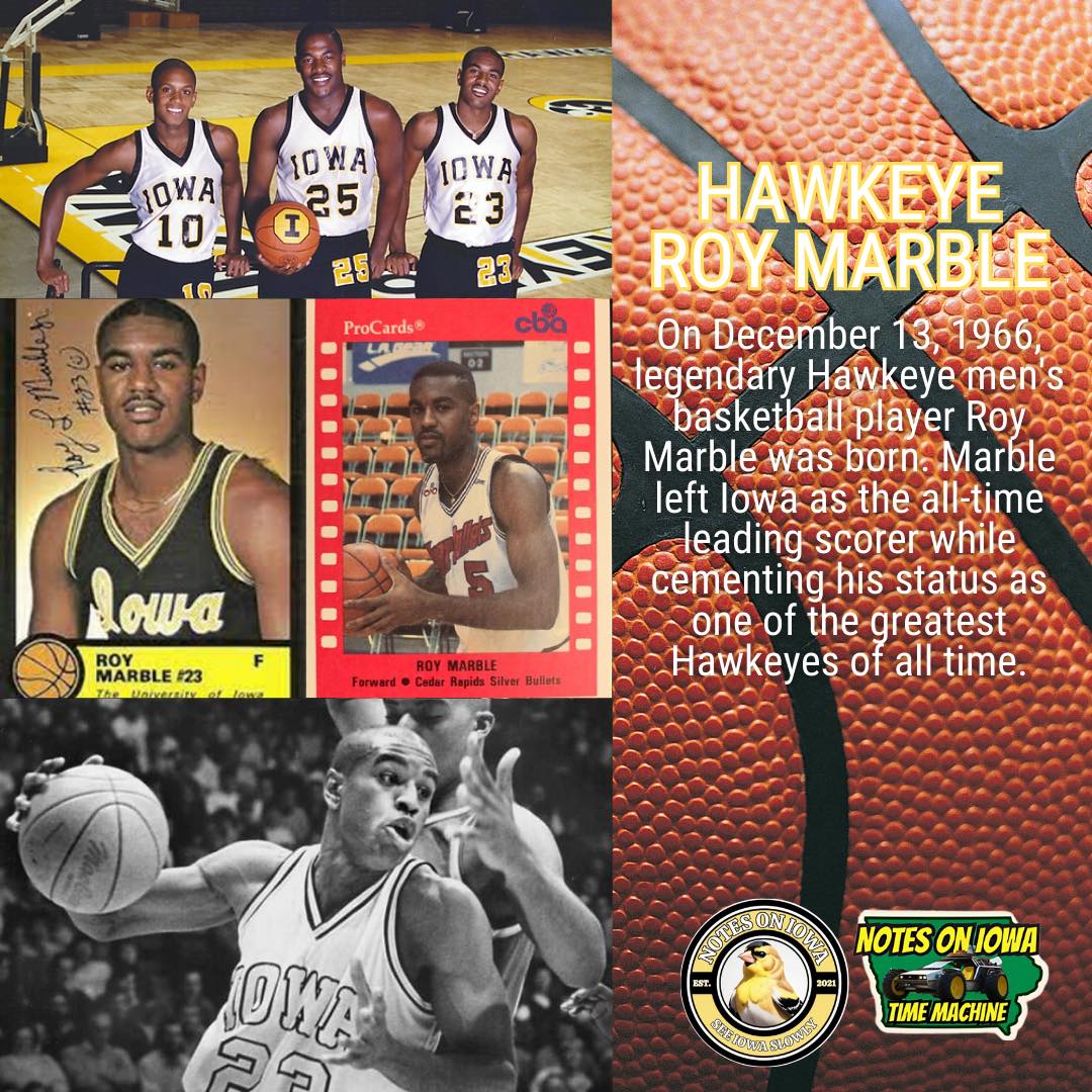 Notes - Iowa Time Machine ⏰: On December 13, 1966, legendary Hawkeye ...