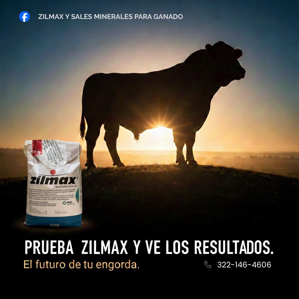 Zilmax y sales minerales para ganado | Guadalajara