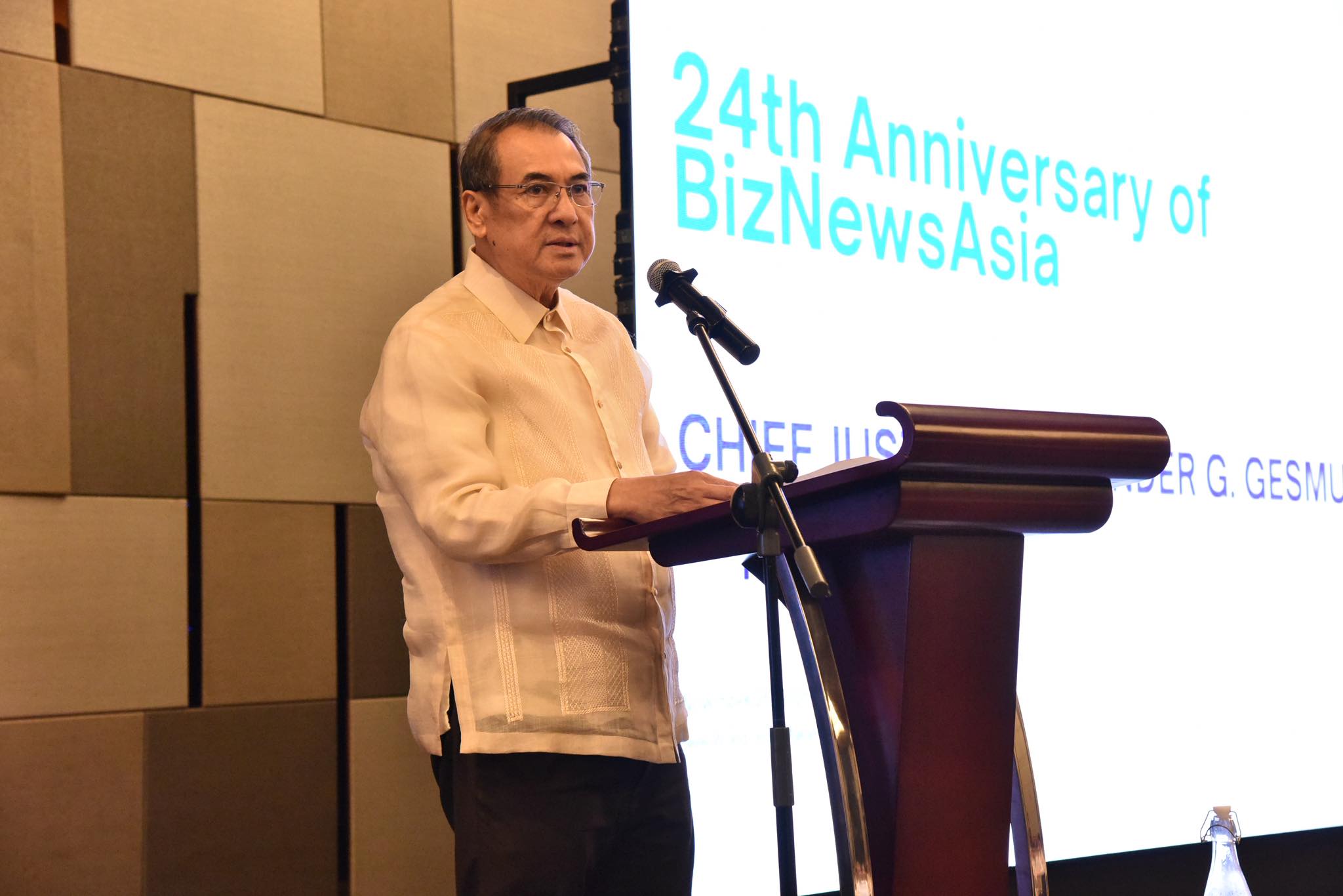 Supreme - Chief Justice Alexander G. Gesmundo received the Judicial and ...