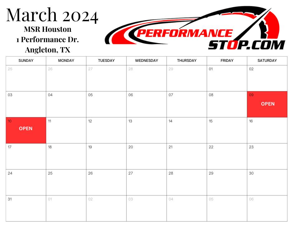 Performance Stop
