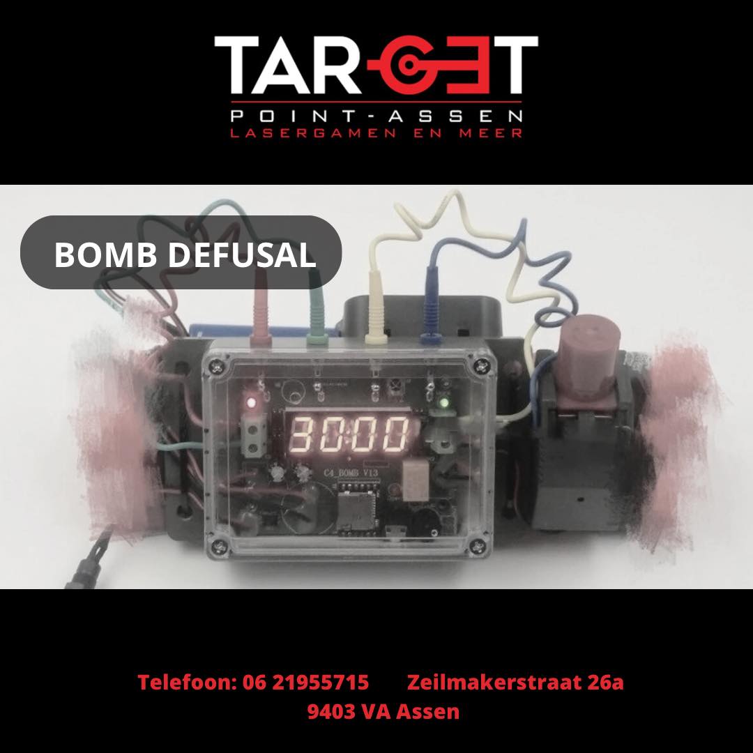 💣 Bomb Defusal 💣 Ben jij slim en... - Target Point Assen