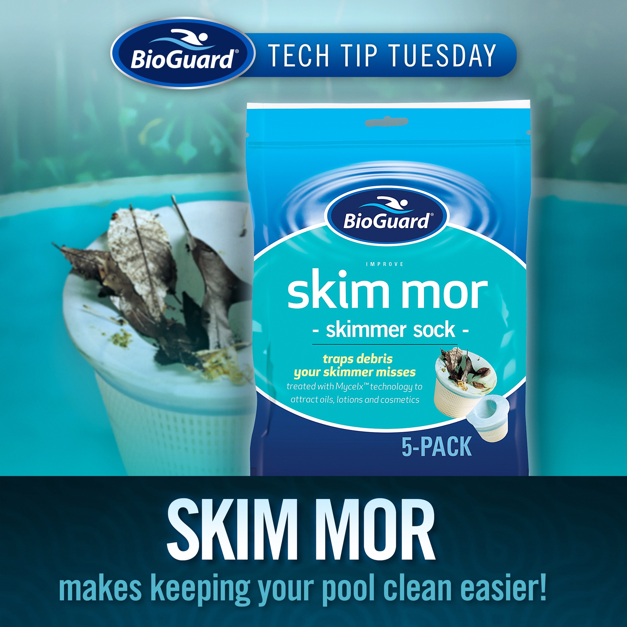 BioGuard - #TechTipTuesday: By using BioGuard® Skim Mor on your skimmer ...