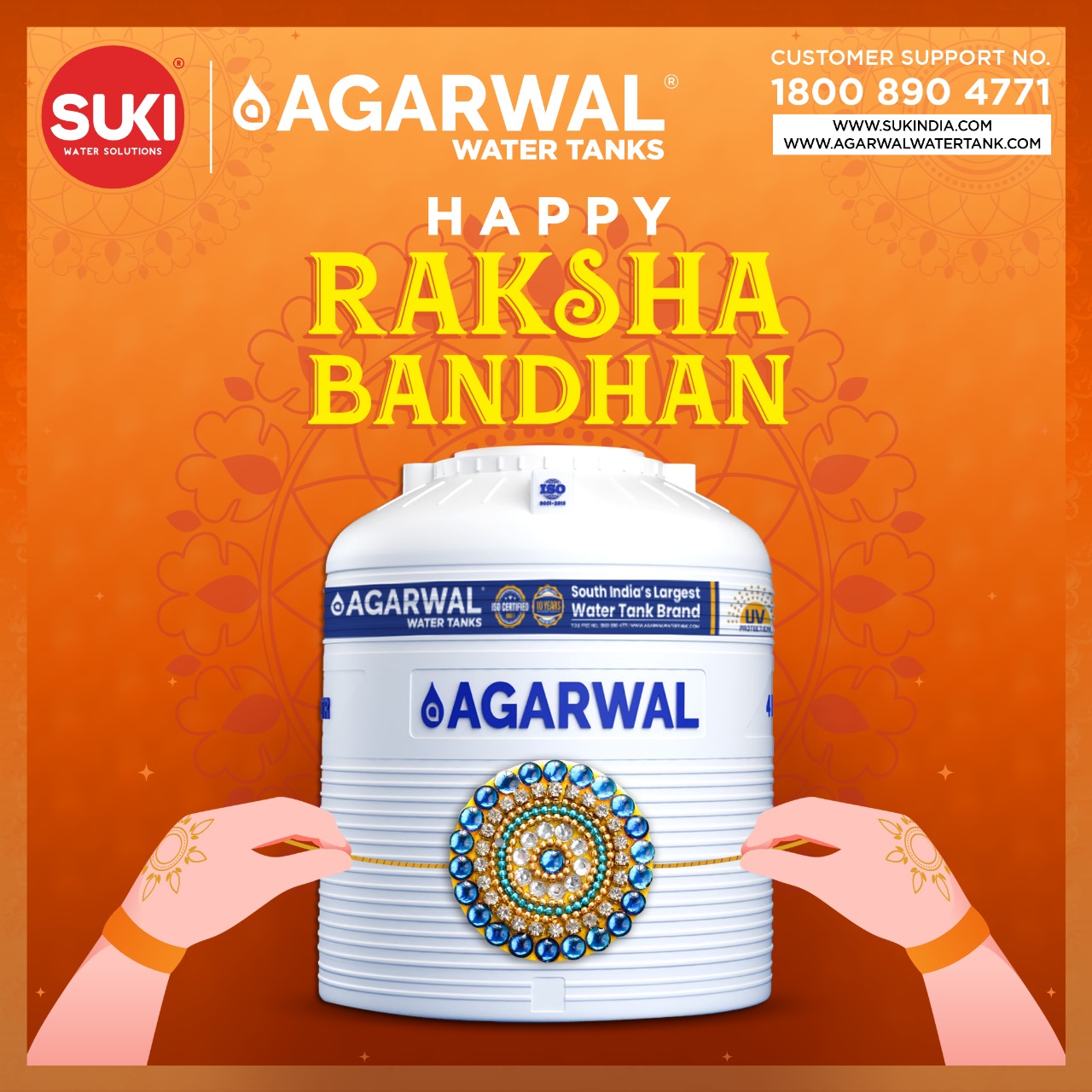 Happy Raksha Bandhan from... - Suki Water Solutions Pvt Ltd