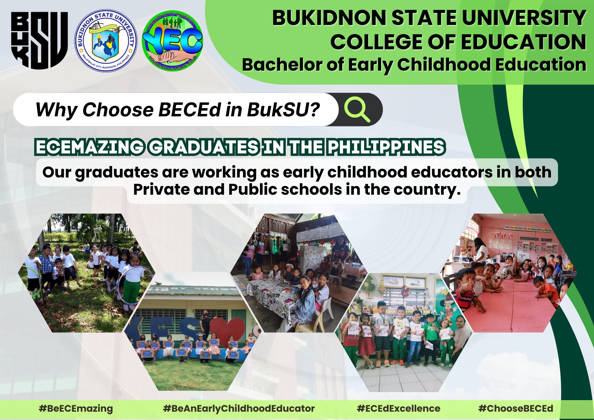 Bukidnon State University - Bachelor of Early Childhood Education ...