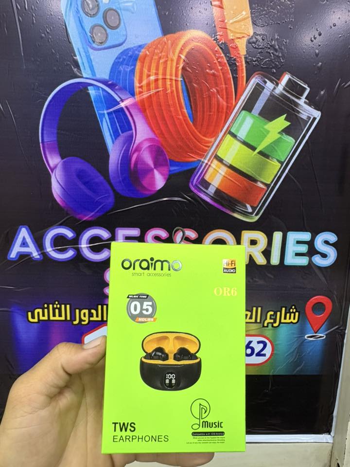 🔥 Oraimo OR6 الأصلية 🎧 من Accessories... - Accessories store | Facebook