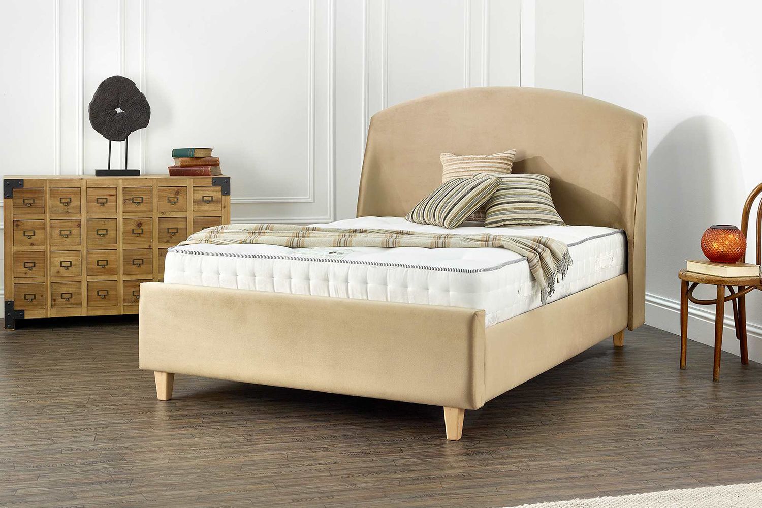 Furniture World - Introducing our Solar Upholstered Bed...