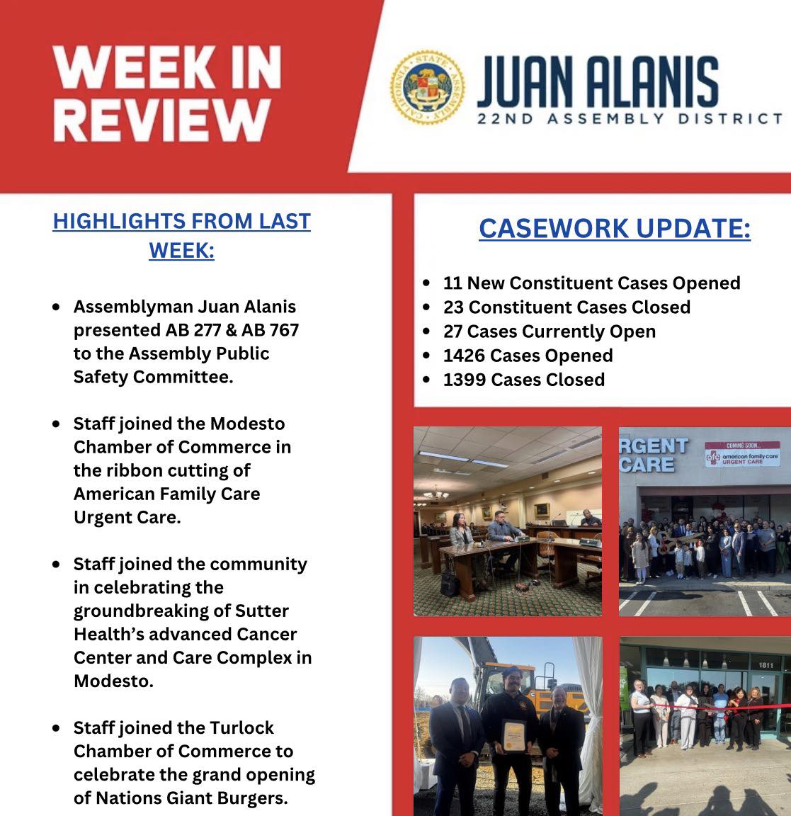 Assemblyman - A look at what Team Alanis had been doing 01/11/26-01/17 ...