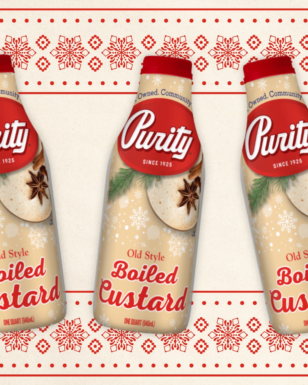 Purity - Smooth, sweet, and oh-so-Southern. 💛 Purity Boiled Custard ...