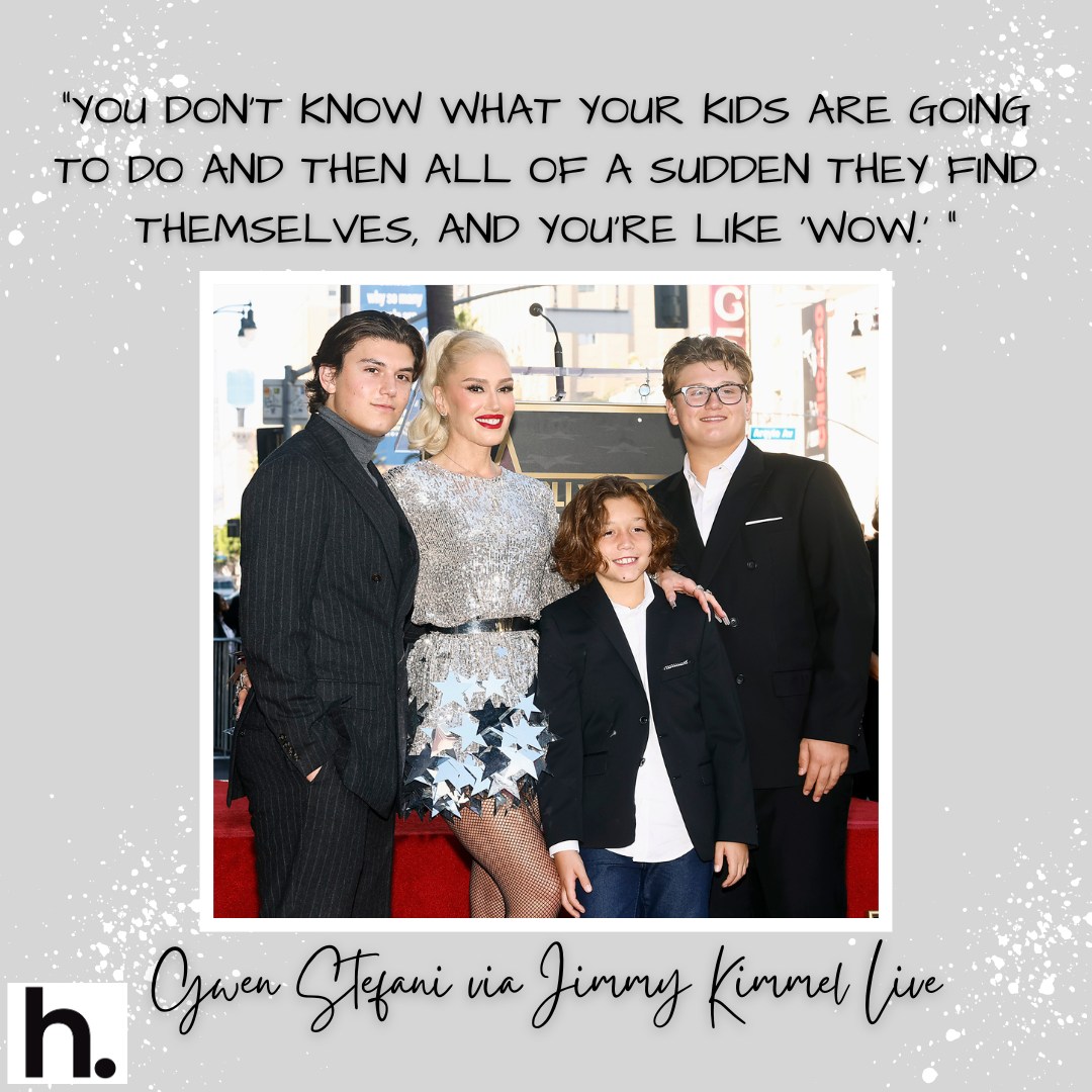 The Voice - Gwen Stefani beams with pride when she talks about her boys ...