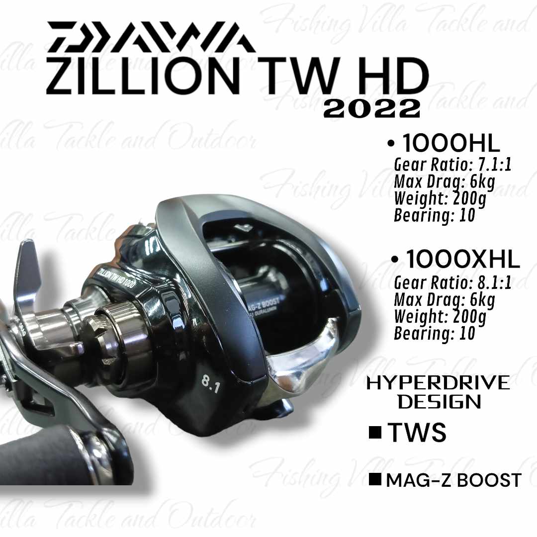 Daiwa TD-Zillion HLC 100H Hyper Long Cast