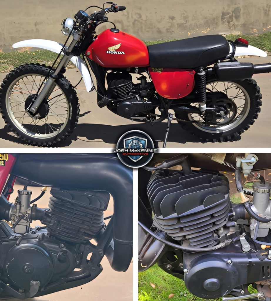 Going live 4th for Iconic today's a Honda trails bike ready to hit
