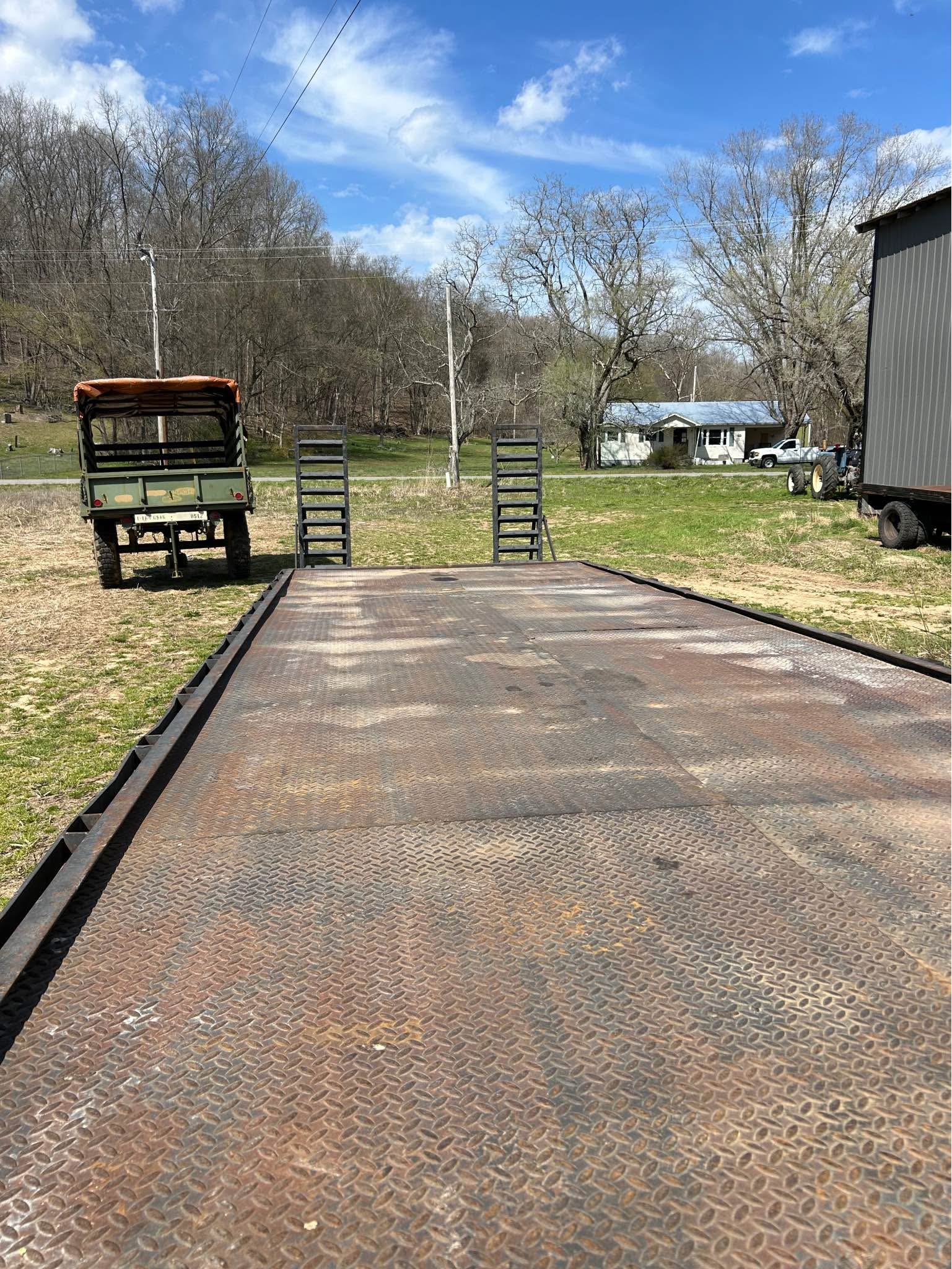 25000LBS Capacity Rolls Rite Dual Tandem Axel Gooseneck - Vehicle ...