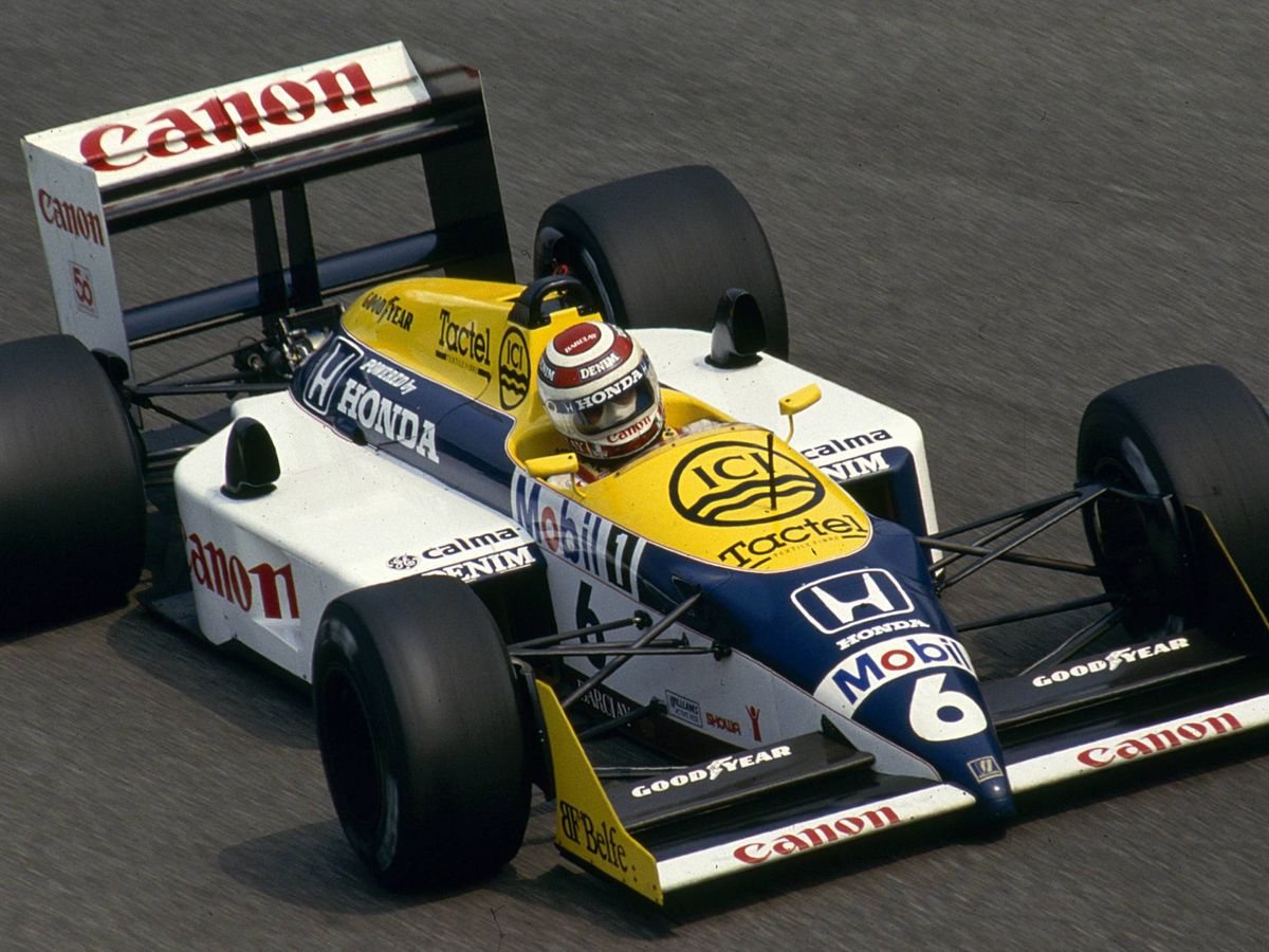 Nelson Piquet - Williams FW11B Honda turbo V6 - 1987.