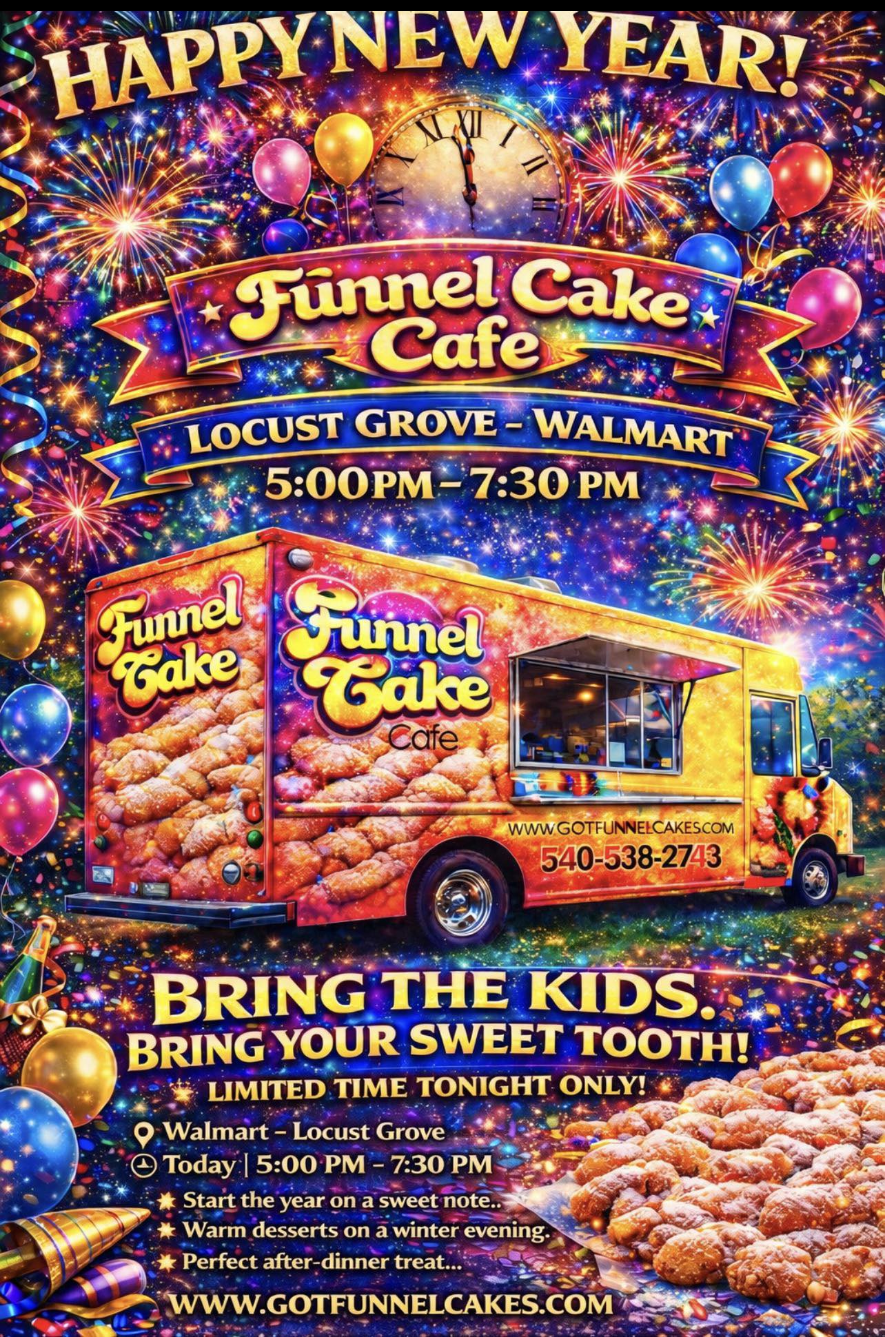🎇 LOCUST GROVE — WHO’S READY FOR... - Funnel Cake Cafe, LLC | Facebook