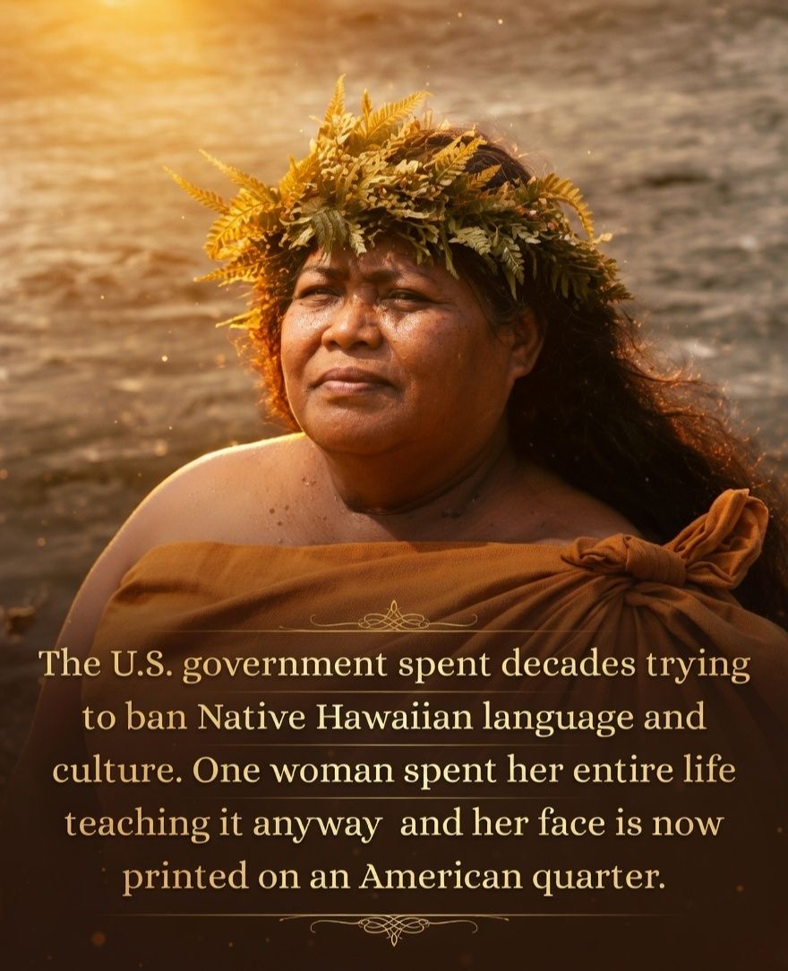 Edith Kanaka'ole (also affectionately called “Aunty Edith”), a