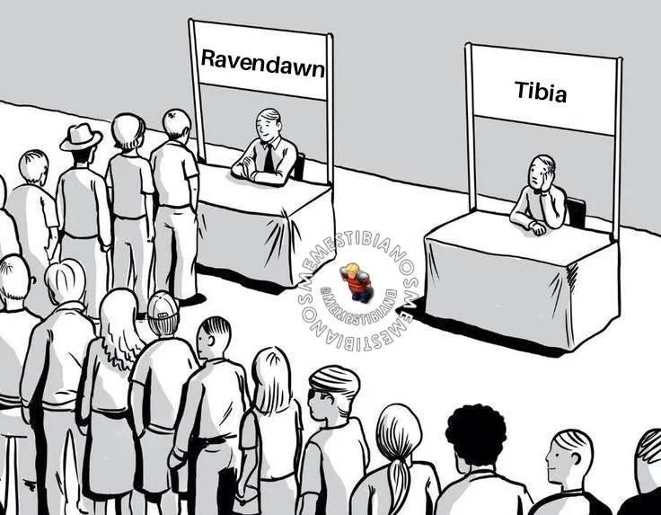 Todo Dia Um Meme Diferente Sobre Tibia