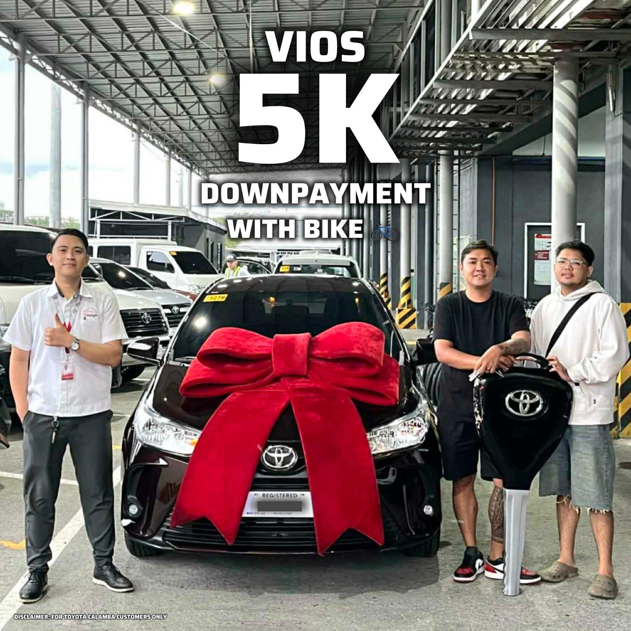 Mark - 2026 Vios Xle Cvt 5K All in Dp with free bike NO Hidden Charges ...