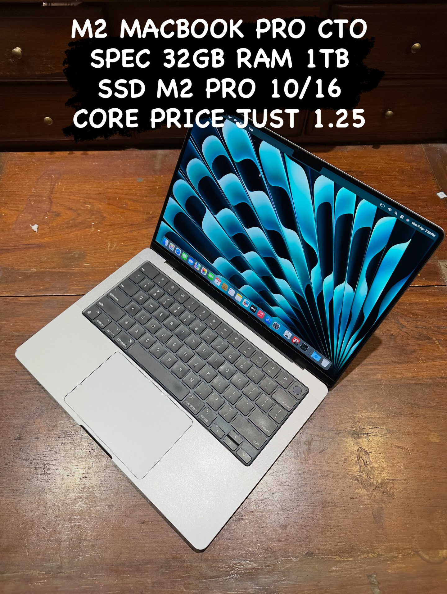 M2 Macbook Pro 32gb 1tb cto spec warranty 2026 Macbook Pro 14 Inch 