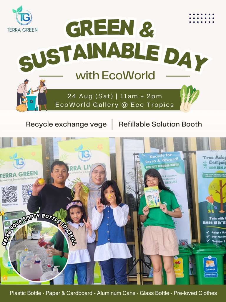 🌿 Join us for a... - Terra Green - By Our Planet 2049