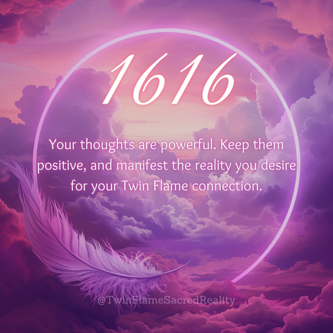 Twin - 1616 Angel Number #twinflamesuniverse #jeffandshaleia