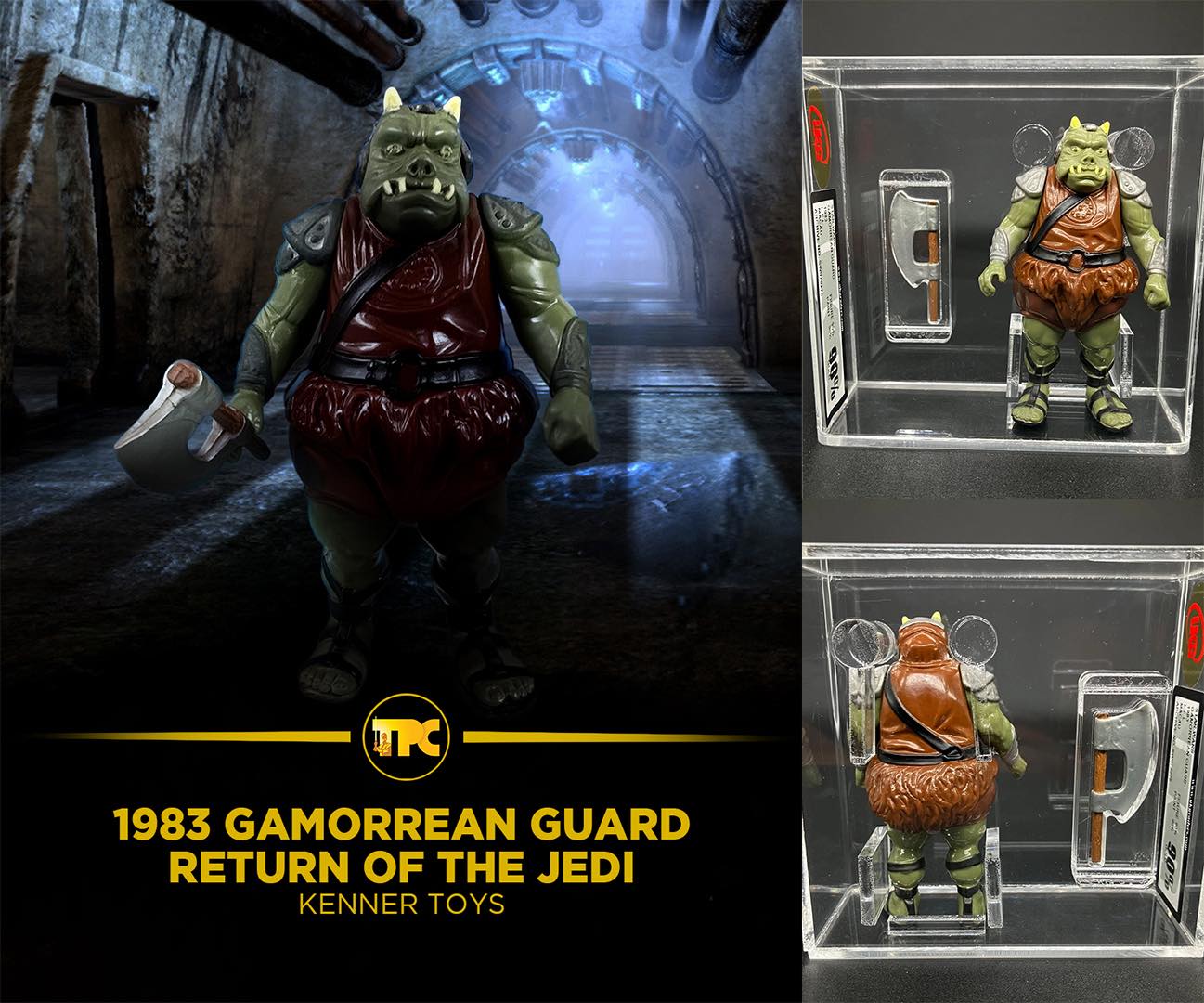ツクダ スターウォーズ ロイヤルガード AFA80 MOC ROTJ65Back ツクダ