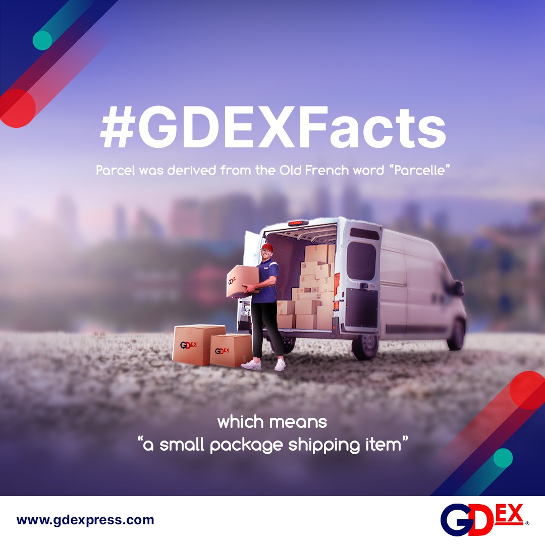 #𝐆𝐃𝐄𝐗𝐅𝐚𝐜𝐭𝐬 📦 Did you know? The word... - GD Express Sdn Bhd