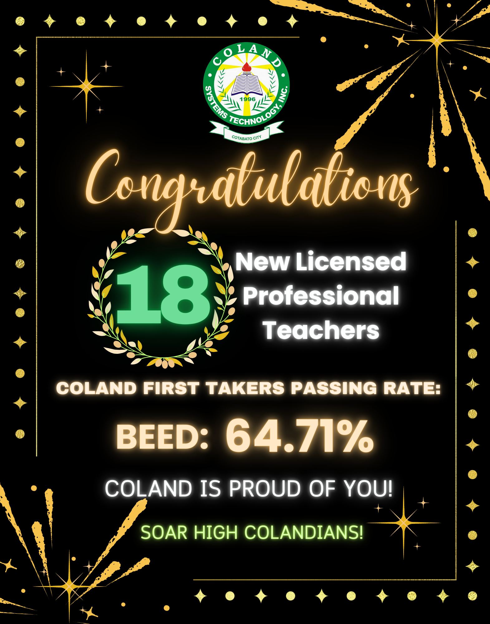 🎉 Congratulations to our... - Coland Systems Technology, INC. | Facebook