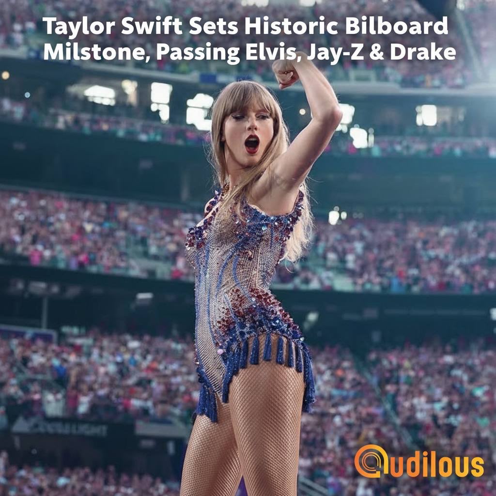 Audilous - 🚨 TAYLOR SWIFT MAKES HISTORY (AGAIN!) 🚨 Taylor... | Facebook
