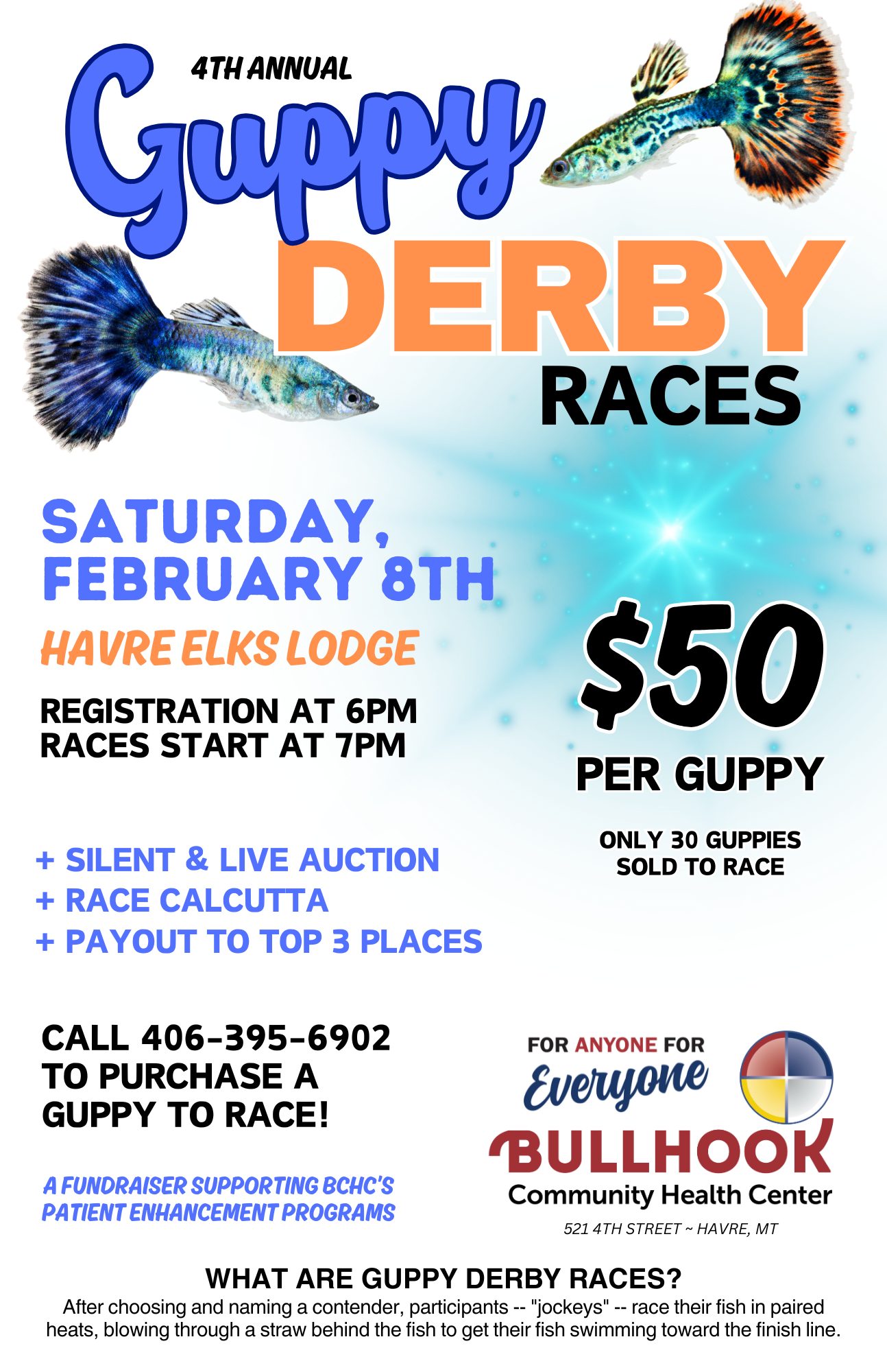 4th Annual Guppy Derby Races